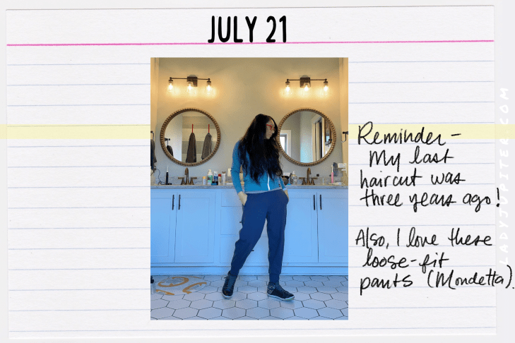 Outfits of the Day, Q3! Here's what I wore this quarter. I'm finally shrinking back down to my pre-pregnancy size 👏👏#LadyJupiter #OOTD #DailyOutfits #July #Q3 #WomenWithADHD #Late30s