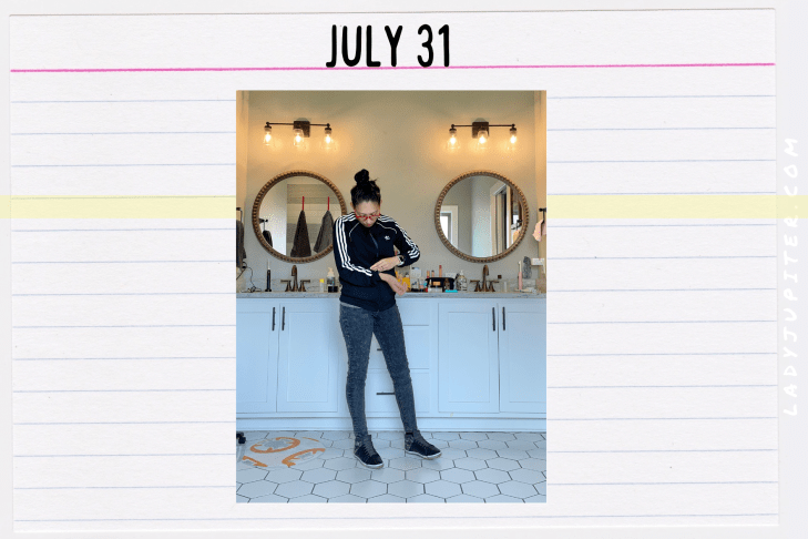 Outfits of the Day, Q3! Here's what I wore this quarter. I'm finally shrinking back down to my pre-pregnancy size 👏👏#LadyJupiter #OOTD #DailyOutfits #July #Q3 #WomenWithADHD #Late30s