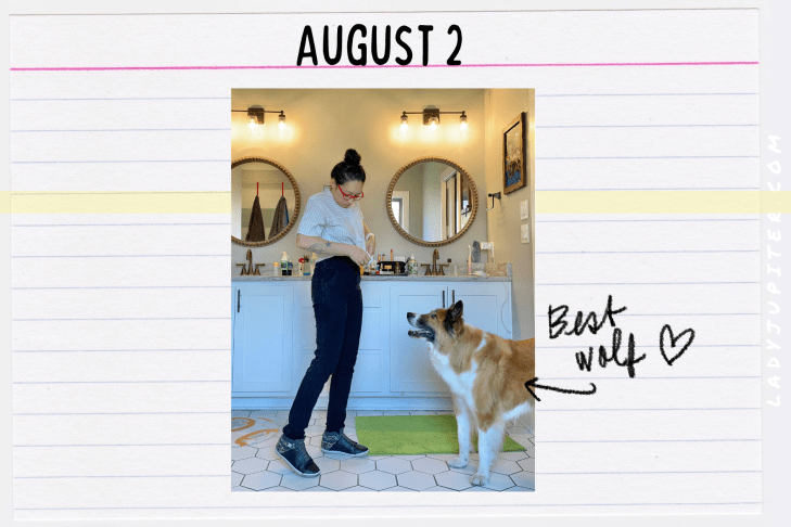 Outfits of the Day, Q3! I'm shrinking my body and wardrobe at the same time. #LadyJupiter #OOTD #DailyOutfits #August #Q3 #WomenWithADHD #Late30s