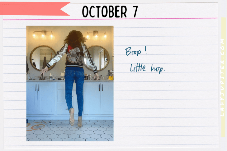 Outfits of the Day, Q4! The public closet of a hobby podcaster. #LadyJupiter #OOTD #DailyOutfits #October #Q4 #WomenWithADHD #Late30s