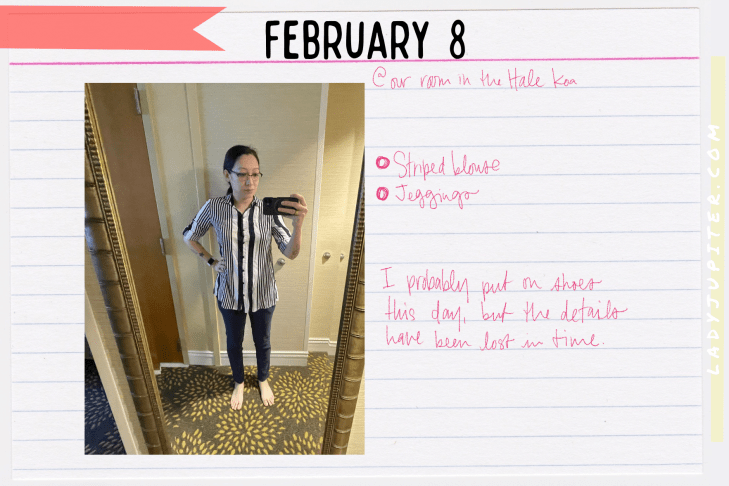 Outfits of the Day, Q1! Daily outfits of a milspo who likes traveling once in a while. #LadyJupiter #OOTD #DailyOutfits #February #Q1 #Late30s #Milspouse #AFwife