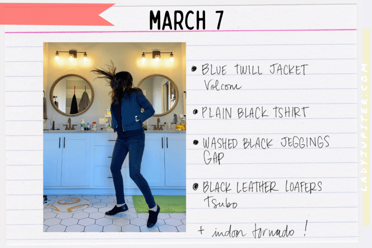 Outfits of the Day, Q1! Daily outfits of a stay at home mom who is super motivated to keep shrinking; insulin matters! #LadyJupiter #OOTD #DailyOutfits #March #Q1 #38F #prediabetic