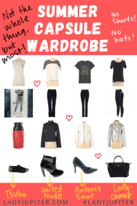 This maximalist needs to live out of a suitcase for several weeks, so it's time to REALLY use a capsule wardrobe. I need a second suitcase for shoes already! #LadyJupiter #CapsuleWardrobe #SummerCapsule #PackingAnxiety #Anxiety